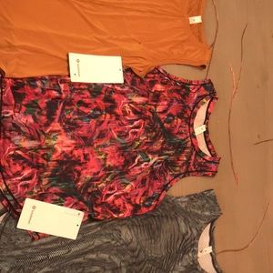 3 Lululemon tank tops. New with tags.